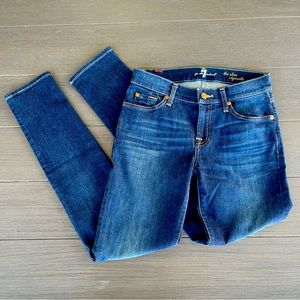 7 for all mankind the slim cigarette jeans